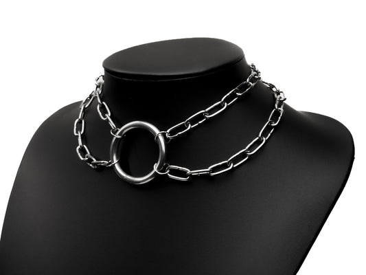 Iron Queen Choker for Rave | techno | Berghain | festival