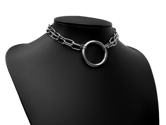 Iron Queen Choker for Rave | techno | Berghain | festival