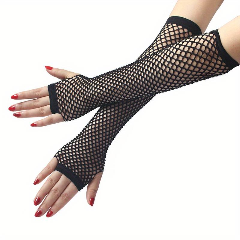 Elastic Mesh Gloves